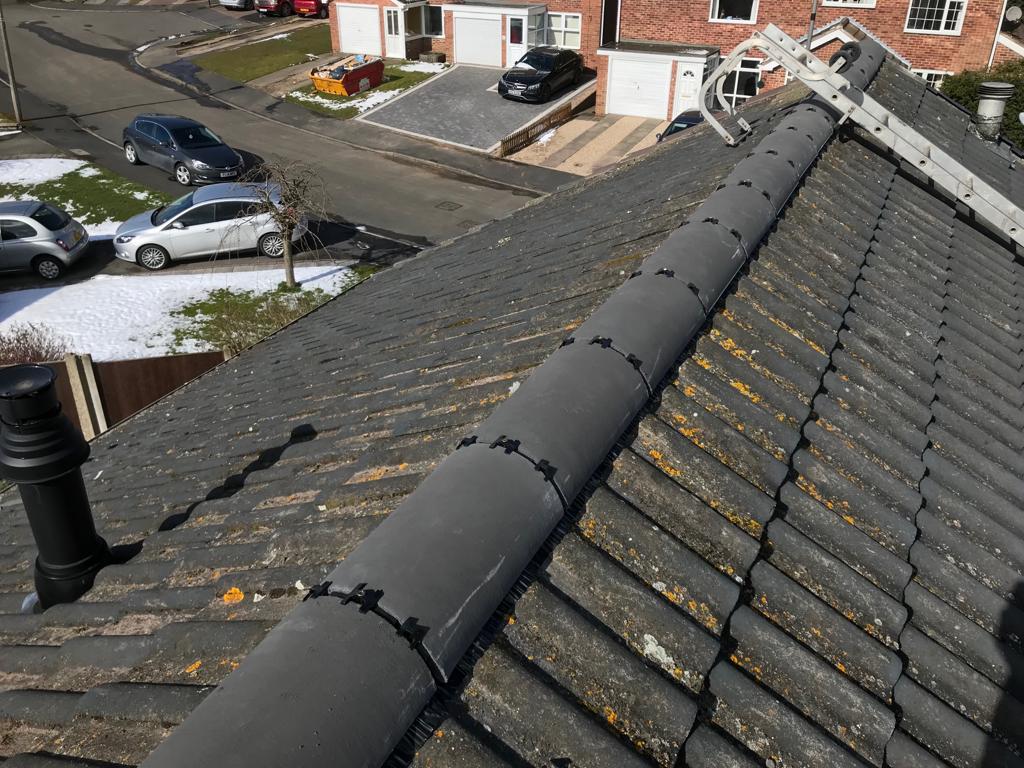 ridge tile services in coalville pro-trade roofing services